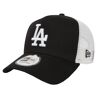 New Era Los Angeles Dodgers MLB Clean Cap 11405498, Damskie, Czarne, czapki z daszkiem, bawełna, rozmiar: OSFA