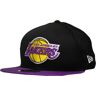 New Era 9FIFTY Los Angeles Lakers NBA Cap 12122724, Męskie, Czarne, czapki z daszkiem, bawełna, rozmiar: S/M