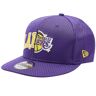 New Era NBA Half Stitch 9FIFTY Los Angeles Lakers Cap 60288549, Męskie, Fioletowe, czapki z daszkiem, poliester, rozmiar: S/M