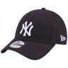 New Era Team Side Patch 9FORTY New York Yankees Cap 60364390, Męskie, Granatowe, czapki z daszkiem, poliester, rozmiar: OSFM