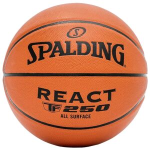 Spalding React TF-250 Ball 76801Z, Unisex, Pomarańczowe, piłki do koszykówki, Skóra kompozytowa, rozmiar: 7