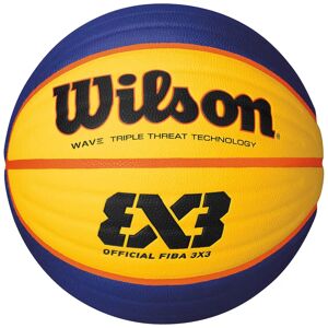 Wilson FIBA 3X3 Game Ball WTB0533XB, Unisex, Żółte, piłki do koszykówki, poliuretan, rozmiar: 6