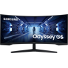 Samsung Monitor dla graczy Odyssey G55T 34" UWQHD, 144Hz, 1000R - Czarny - Size: 34"