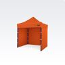 BRIMO Namiot ekspresowy 2x2m - plus 3 ściany - Pomarańczowy