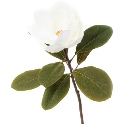 HOMLA Kwiat sztuczny HIYA magnolia biała 71 cm HOMLA Kwiat sztuczny HIYA magnolia biała 71 cm