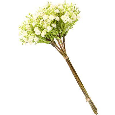 HOMLA Bukiet kwiatów CLADEL sztuczny ecru 30 cm HOMLA Bukiet kwiatów CLADEL sztuczny ecru 30 cm