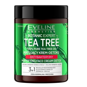 Eveline Cosmetics Botanic Expert Tea Tree matujący krem-detox antybakteryjny 100ml