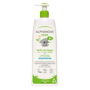 Alphanova Bebe Dermo - Żel do Mycia ciała i włosów Produkty do kąpieli dla niemowląt 500 ml