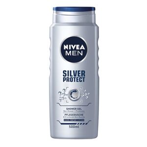 NIVEA MEN Żel pod prysznic dla mężczyzn Silver Protect Żele pod prysznic 500 ml