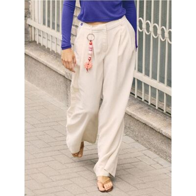 Reserved - Brelok z ręcznie malowanym kwiatem - wielobarwny - female - Size: ONE SIZE Reserved - Brelok z ręcznie malowanym kwiatem - wielobarwny - female - Size: ONE SIZE