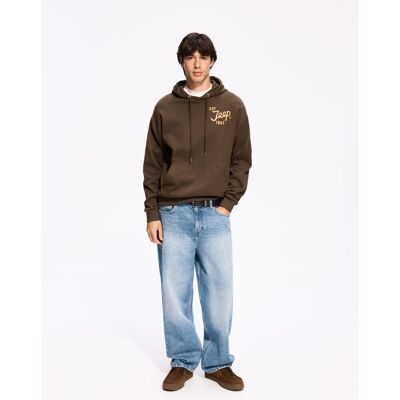 Reserved - Bluza oversize Jeep - ciemnozielony - male - Size: S,M,L,XL,XXL Reserved - Bluza oversize Jeep - ciemnozielony - male - Size: S,M,L,XL,XXL