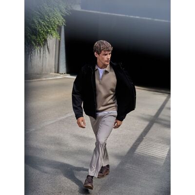 Reserved - Bluza regular z bawełną - beżowy - male - Size: S,M,L,XL,XXL Reserved - Bluza regular z bawełną - beżowy - male - Size: S,M,L,XL,XXL