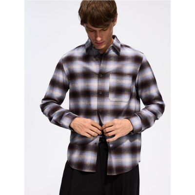 Reserved - Koszula regular fit w kratę - wielobarwny - male - Size: S,M,L,XL Reserved - Koszula regular fit w kratę - wielobarwny - male - Size: S,M,L,XL