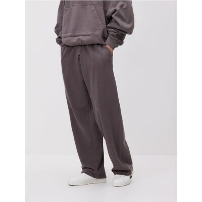 Reserved - Spodnie loose fit z efektem sprania - ciemnoszary - male - Size: S,M,L Reserved - Spodnie loose fit z efektem sprania - ciemnoszary - male - Size: S,M,L