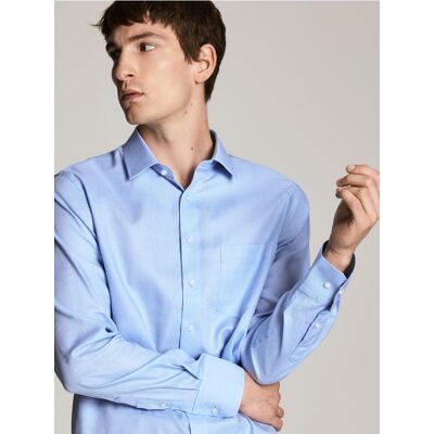 Reserved - Bawełniana koszula regular fit - jasnoniebieski - male - Size: S,M,L,XL Reserved - Bawełniana koszula regular fit - jasnoniebieski - male - Size: S,M,L,XL