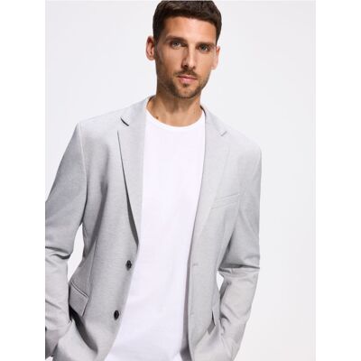 Reserved - Marynarka slim fit - jasnoszary - male - Size: S,M,L,XL,XXL Reserved - Marynarka slim fit - jasnoszary - male - Size: S,M,L,XL,XXL