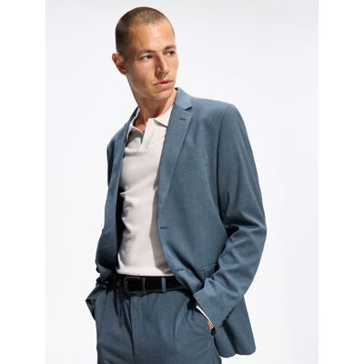 Reserved - Marynarka slim fit z dodatkiem wiskozy - granatowy - male - Size: 48 S,50 M,52 L,54 XL,56 XXL Reserved - Marynarka slim fit z dodatkiem wiskozy - granatowy - male - Size: 48 S,50 M,52 L,54 XL,56 XXL