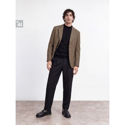 Reserved - Marynarka regular w pepitkę - Inny - male - Size: S,M,L,XL,XXL Reserved - Marynarka regular w pepitkę - Inny - male - Size: S,M,L,XL,XXL