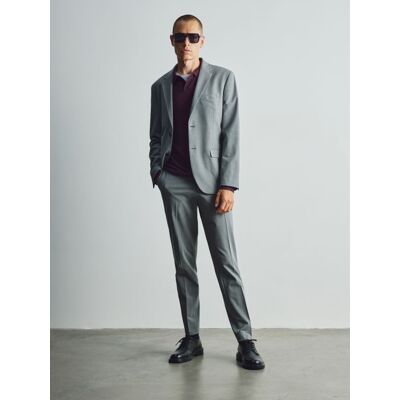 Reserved - Garniturowe spodnie slim fit - ciemnoszary - male - Size: 48 S,50 M,52 L,54 XL,56 XXL Reserved - Garniturowe spodnie slim fit - ciemnoszary - male - Size: 48 S,50 M,52 L,54 XL,56 XXL