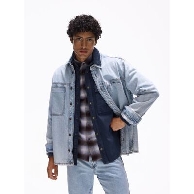 Reserved - Jeansowa koszula regular fit - niebieski - male - Size: S,M,L,XL,XXL Reserved - Jeansowa koszula regular fit - niebieski - male - Size: S,M,L,XL,XXL
