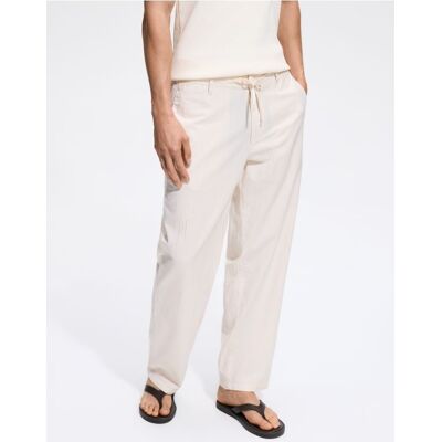 Reserved - Spodnie relaxed straight - złamana biel - male - Size: S,M,L,XL Reserved - Spodnie relaxed straight - złamana biel - male - Size: S,M,L,XL