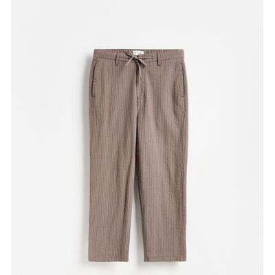 Reserved - Spodnie relaxed straight - brązowy - male - Size: S,M,L,XL Reserved - Spodnie relaxed straight - brązowy - male - Size: S,M,L,XL