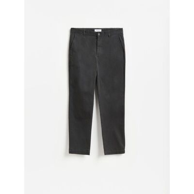 Reserved - Spodnie chino straight - ciemnoszary - male - Size: S,M,L,XL,XXL Reserved - Spodnie chino straight - ciemnoszary - male - Size: S,M,L,XL,XXL