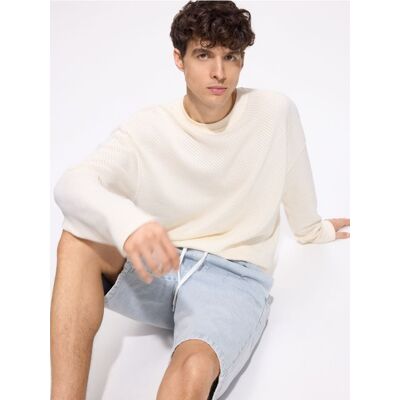 Reserved - Szorty jogger loose - szary - male - Size: 29,30,32,33,34,36 Reserved - Szorty jogger loose - szary - male - Size: 29,30,32,33,34,36