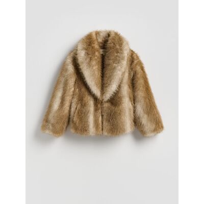 Reserved - Sztuczne futro - bursztynowy - female - Size: S,M,L Reserved - Sztuczne futro - bursztynowy - female - Size: S,M,L