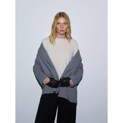 Reserved - Wełniany sweter - kremowy - female - Size: XS,S,M,L,XL,XXL Reserved - Wełniany sweter - kremowy - female - Size: XS,S,M,L,XL,XXL