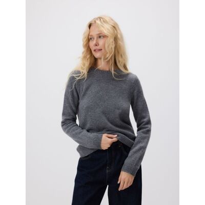 Reserved - Wełniany sweter - szary - female - Size: XS,S,M,L,XL,XXL Reserved - Wełniany sweter - szary - female - Size: XS,S,M,L,XL,XXL