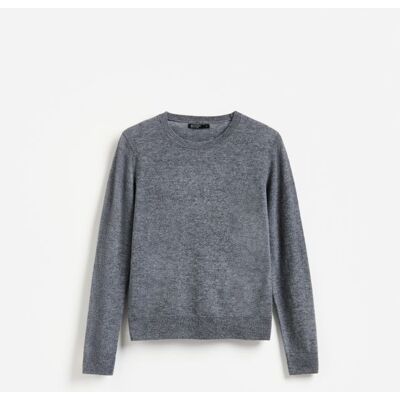 Reserved - Wełniany sweter - szary - female - Size: XS,S,M,L,XL,XXL Reserved - Wełniany sweter - szary - female - Size: XS,S,M,L,XL,XXL
