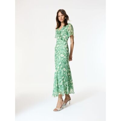 Reserved - Sukienka maxi z wiskozy - wielobarwny - female - Size: XS,S,M,L,XL Reserved - Sukienka maxi z wiskozy - wielobarwny - female - Size: XS,S,M,L,XL
