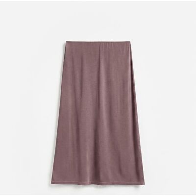 Reserved - Spódnica z modalem - mahoniowy - female - Size: XS,S,M,L Reserved - Spódnica z modalem - mahoniowy - female - Size: XS,S,M,L