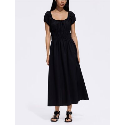 Reserved - Wzorzysta sukienka maxi - czarny - female - Size: XS,S,M,L,XL Reserved - Wzorzysta sukienka maxi - czarny - female - Size: XS,S,M,L,XL