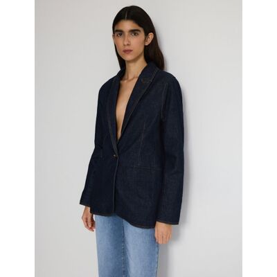 Reserved - Jeansowa marynarka - granatowy - female - Size: XS,S,M,L Reserved - Jeansowa marynarka - granatowy - female - Size: XS,S,M,L