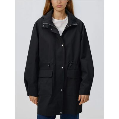 Reserved - Kurtka parka z kapturem - czarny - female - Size: XS,S,M,L,XL,XXL Reserved - Kurtka parka z kapturem - czarny - female - Size: XS,S,M,L,XL,XXL
