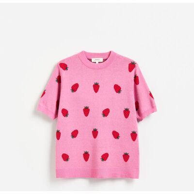 Reserved - Sweter z krótkim rękawem - różowy - female - Size: XS,S,M,L,XL Reserved - Sweter z krótkim rękawem - różowy - female - Size: XS,S,M,L,XL