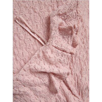 Reserved - Asymetryczna sukienka midi - pastelowy róż - female - Size: S,M,L Reserved - Asymetryczna sukienka midi - pastelowy róż - female - Size: S,M,L