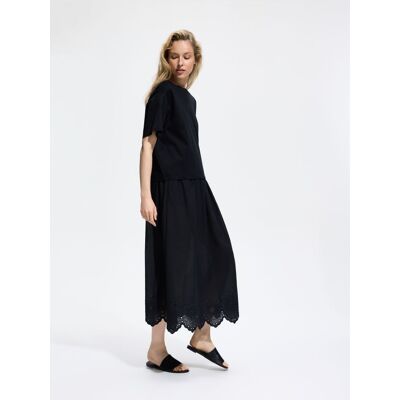 Reserved - Bawełniana spódnica maxi - czarny - female - Size: XS,S,M,L,XL,XXL Reserved - Bawełniana spódnica maxi - czarny - female - Size: XS,S,M,L,XL,XXL
