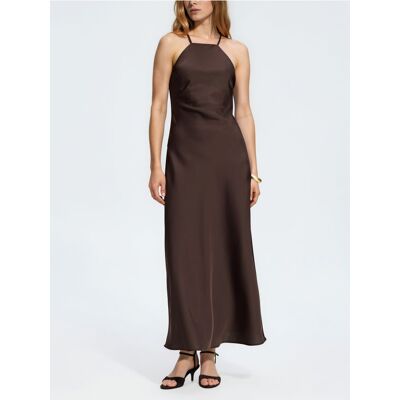Reserved - Sukienka maxi - ciemnobrązowy - female - Size: XS,S,M,L,XL Reserved - Sukienka maxi - ciemnobrązowy - female - Size: XS,S,M,L,XL