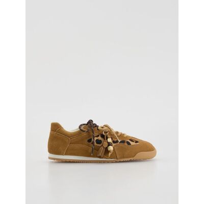 Reserved - Skórzane sneakersy - beżowy - female - Size: 35,36,37,38,39,40,41,42 Reserved - Skórzane sneakersy - beżowy - female - Size: 35,36,37,38,39,40,41,42