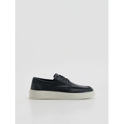 Reserved - Skórzane trampki - czarny - male - Size: 41,42,43,44,45 Reserved - Skórzane trampki - czarny - male - Size: 41,42,43,44,45