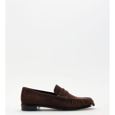 Reserved - Zamszowe loafersy - ciemnobrązowy - female - Size: 35,36,37,38,39,40,41,42 Reserved - Zamszowe loafersy - ciemnobrązowy - female - Size: 35,36,37,38,39,40,41,42