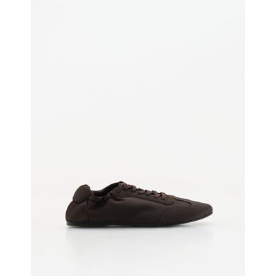 Reserved - Sneakersy z marszczeniem - ciemnobrązowy - female - Size: 35,36,37,38,39,40,41,42 Reserved - Sneakersy z marszczeniem - ciemnobrązowy - female - Size: 35,36,37,38,39,40,41,42