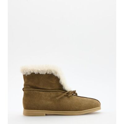 Reserved - Zamszowe botki - warm olive - female - Size: 35,36,37,38,39,40,41,42 Reserved - Zamszowe botki - warm olive - female - Size: 35,36,37,38,39,40,41,42