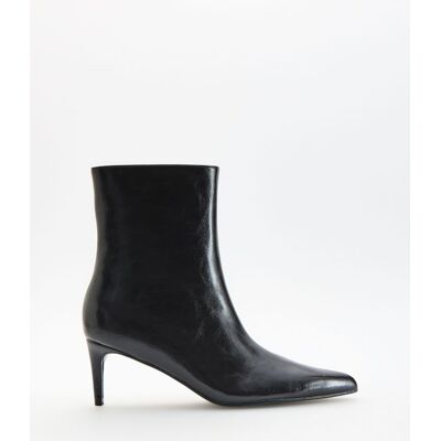 Reserved - Botki na szpilce - mahoniowy - female - Size: 35,36,37,38,39,40,41,42 Reserved - Botki na szpilce - mahoniowy - female - Size: 35,36,37,38,39,40,41,42