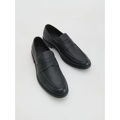 Reserved - Skórzane loafersy - czarny - male - Size: 41,42,43,44,45 Reserved - Skórzane loafersy - czarny - male - Size: 41,42,43,44,45