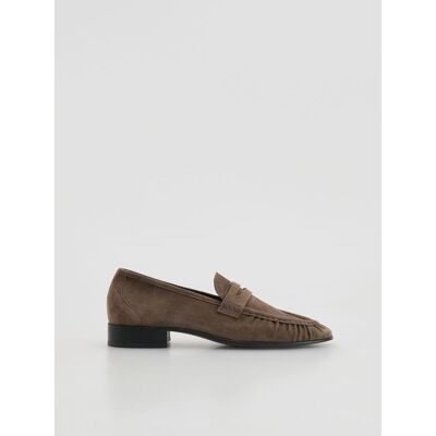 Reserved - Loafersy ze skóry owczej - brązowy - female - Size: 35,36,37,38,39,40,41,42 Reserved - Loafersy ze skóry owczej - brązowy - female - Size: 35,36,37,38,39,40,41,42