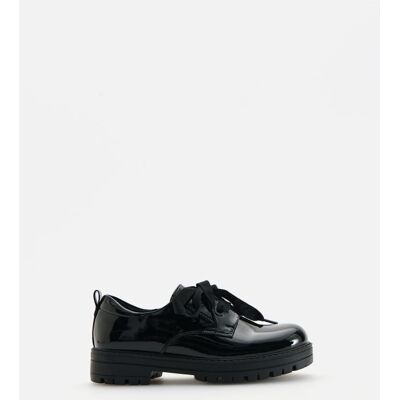 Reserved - Loafersy z imitacji skóry - czarny - female - Size: 30,31,32,33,34,35,36,37,38,39 Reserved - Loafersy z imitacji skóry - czarny - female - Size: 30,31,32,33,34,35,36,37,38,39